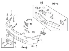 PLATE BRKT H005-50-060 MAZDA