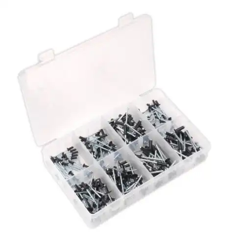 Rivets set AB074BR SEALEY
