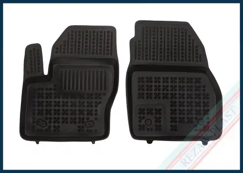 Коврики в салон REZAW-PLAST 200619P Ford Transit Connect 2013-2023 2 шт., черный