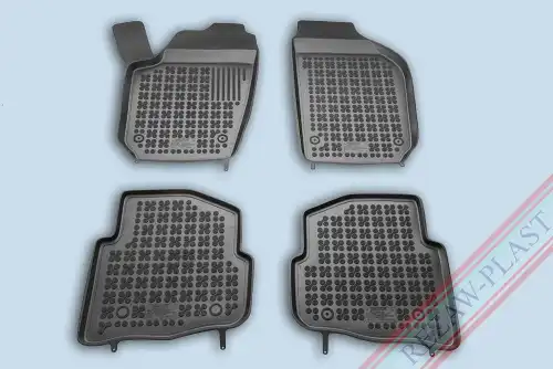 Коврики в салон REZAW-PLAST 200203 Skoda Fabia 1999-2009 4 шт., черный