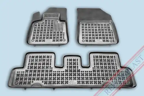 Коврики в салон REZAW-PLAST 201227 Citroen C4 Picasso C4 Grand Picasso 2013-2022 3 шт., черный