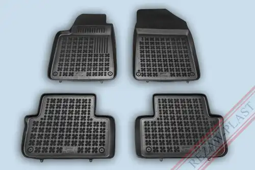 Коврики в салон REZAW-PLAST 201301 Peugeot 407 2004-2011 4 шт., черный