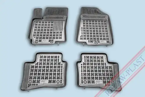 Коврики в салон REZAW-PLAST 201014 Kia Rio 2011-2017 4 шт., черный