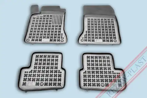 Коврики в салон REZAW-PLAST 201719 Mercedes-Benz CLA-Class 2013-2019 4 шт., черный