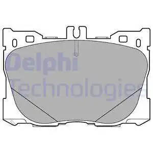 Тормозные колодки дисковые DELPHI LP3276