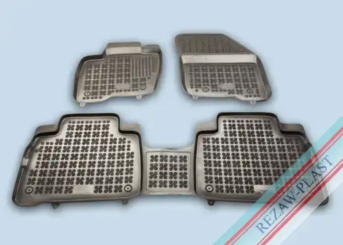 Коврики в салон REZAW-PLAST 200625 Ford Galaxy S-Max 2015-н.в. 4 шт., черный