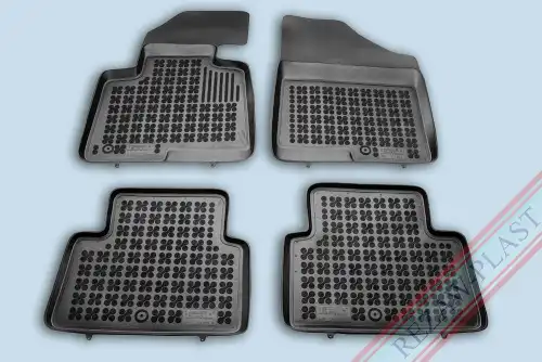 Коврики в салон REZAW-PLAST 201614 Hyundai Santa Fe 2012-2018 4 шт., черный