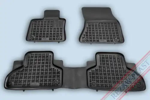 Коврики в салон REZAW-PLAST 200718 BMW X5 X6 2013-2019 3 шт., черный