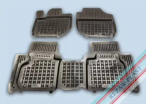 Коврики в салон REZAW-PLAST 200918 Honda Fit HR-V 2014-2021 4 шт., черный