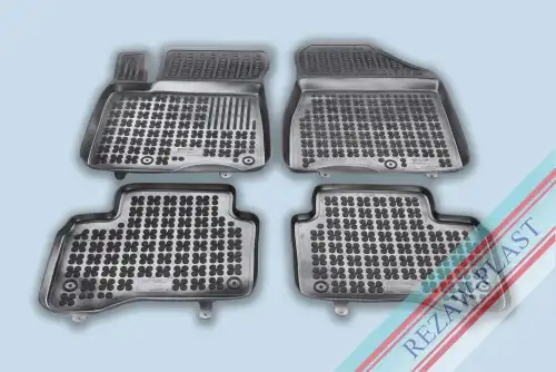 Коврики в салон REZAW-PLAST 201021 Kia Niro 2016-2022 4 шт., черный