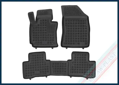 Коврики в салон REZAW-PLAST 203002 SsangYong Tivoli XLV 2015-2023 3 шт., черный