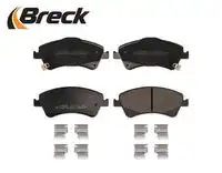Тормозные колодки дисковые BRECK 246680070100