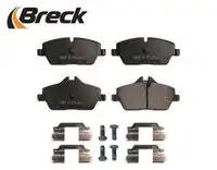 Тормозные колодки дисковые BRECK 239150070100