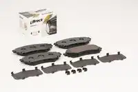 Тормозные колодки дисковые BRECK 257250070100