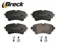 Тормозные колодки дисковые BRECK 223080070200