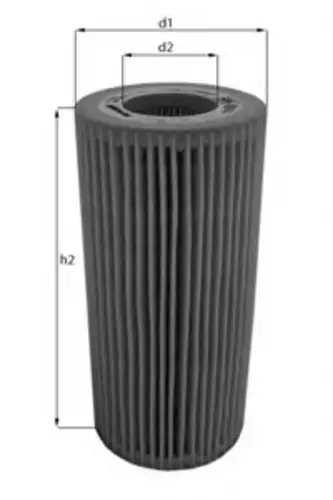 Фильтр масляный KNECHT OX381D