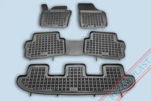 Коврики в салон REZAW-PLAST 200112 Volkswagen Sharan 2010-2022 4 шт., черный