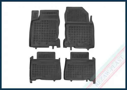 Коврики в салон REZAW-PLAST 202407 Lexus NX 2014-2021 4 шт., черный