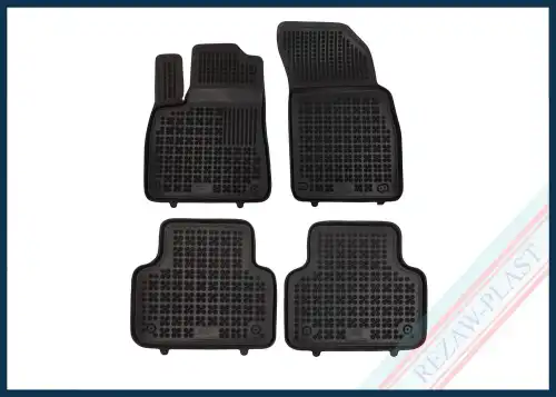 Коврики в салон REZAW-PLAST 200318 Audi Q7 Q8 2015-н.в. 4 шт., черный