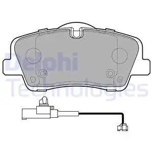 Тормозные колодки дисковые DELPHI LP3292