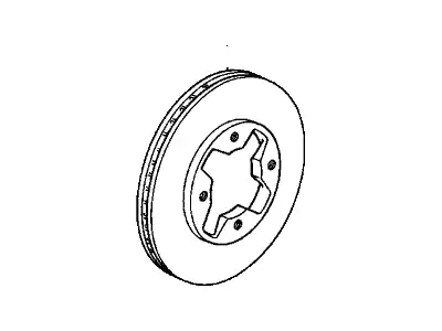 Тормозной диск ACURA 45251-SM4-010