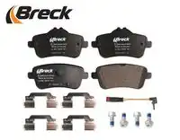 Тормозные колодки дисковые BRECK 252150055400