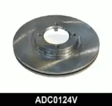 Тормозной диск COMLINE ADC0124V вентилируемый , передняя ось