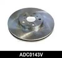 Тормозной диск COMLINE ADC0143V вентилируемый , передняя ось