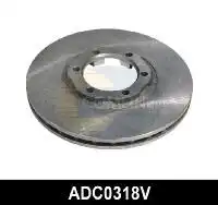 Тормозной диск COMLINE ADC0318V вентилируемый , передняя ось