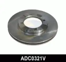Тормозной диск COMLINE ADC0321V вентилируемый , передняя ось