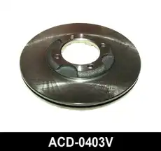 Тормозной диск COMLINE ADC0403V вентилируемый , передняя ось