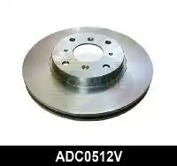 Тормозной диск COMLINE ADC0512V вентилируемый , передняя ось