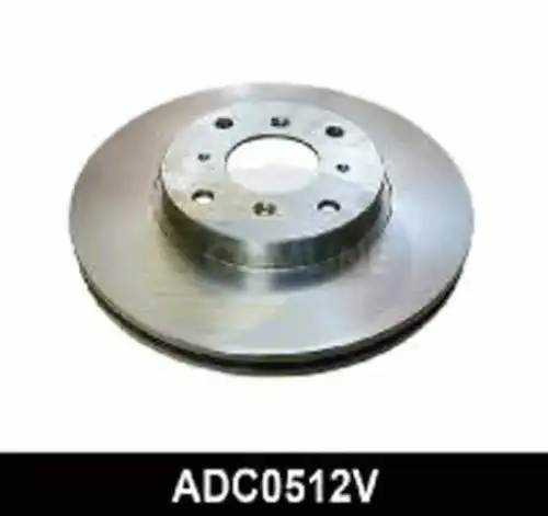 Тормозной диск COMLINE ADC0512V вентилируемый , передняя ось
