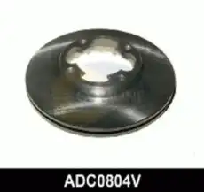 Тормозной диск COMLINE ADC0804V вентилируемый , передняя ось