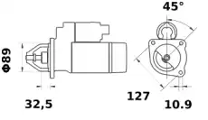 Стартер LETRIKA MS347