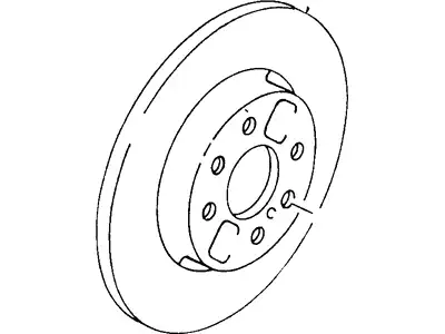 Тормозной диск MERCURY F1CZ-2C026B