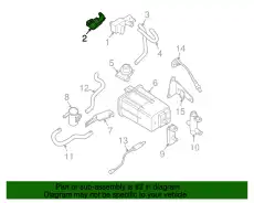 ADAPTOR PURGE 14919-EA00A NISSAN
