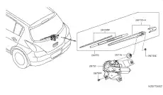 ARM COMPL-BACK 28780-EL00A NISSAN