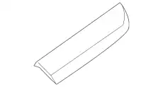ARMREST-FRONT D 80941-7S001 NISSAN