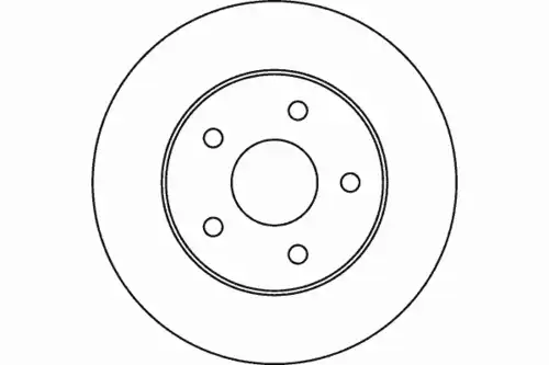 Тормозной диск TEXTAR 92113600