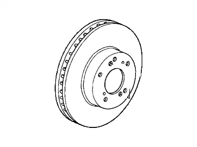 Тормозной диск HONDA 45251-SEA-J01