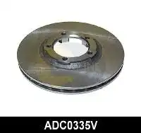 Тормозной диск COMLINE ADC0335V вентилируемый , передняя ось