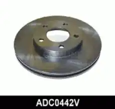 Тормозной диск COMLINE ADC0442V вентилируемый , передняя ось