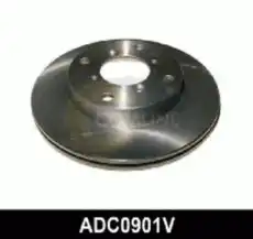 Тормозной диск COMLINE ADC0901V вентилируемый , передняя ось