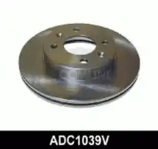 Тормозной диск COMLINE ADC1039V вентилируемый , передняя ось