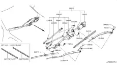 Щетка стеклоочистителя 28890-39B1A NISSAN