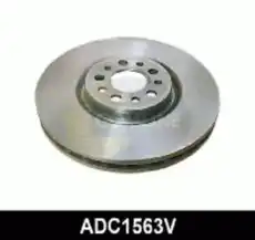 Тормозной диск COMLINE ADC1563V вентилируемый , передняя ось