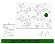 BLOWER ASSY-FAN 272269SH0C NISSAN