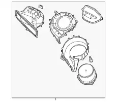 Отопитель воздушный NISSAN 27200-9DF0C