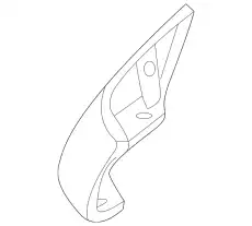 BMPR-FR SIDE,RH F2024-0W428 NISSAN
